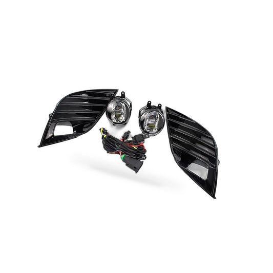 Front Bumper Fog Light Frame Grille Kit Suitable for Toyota Camry 18