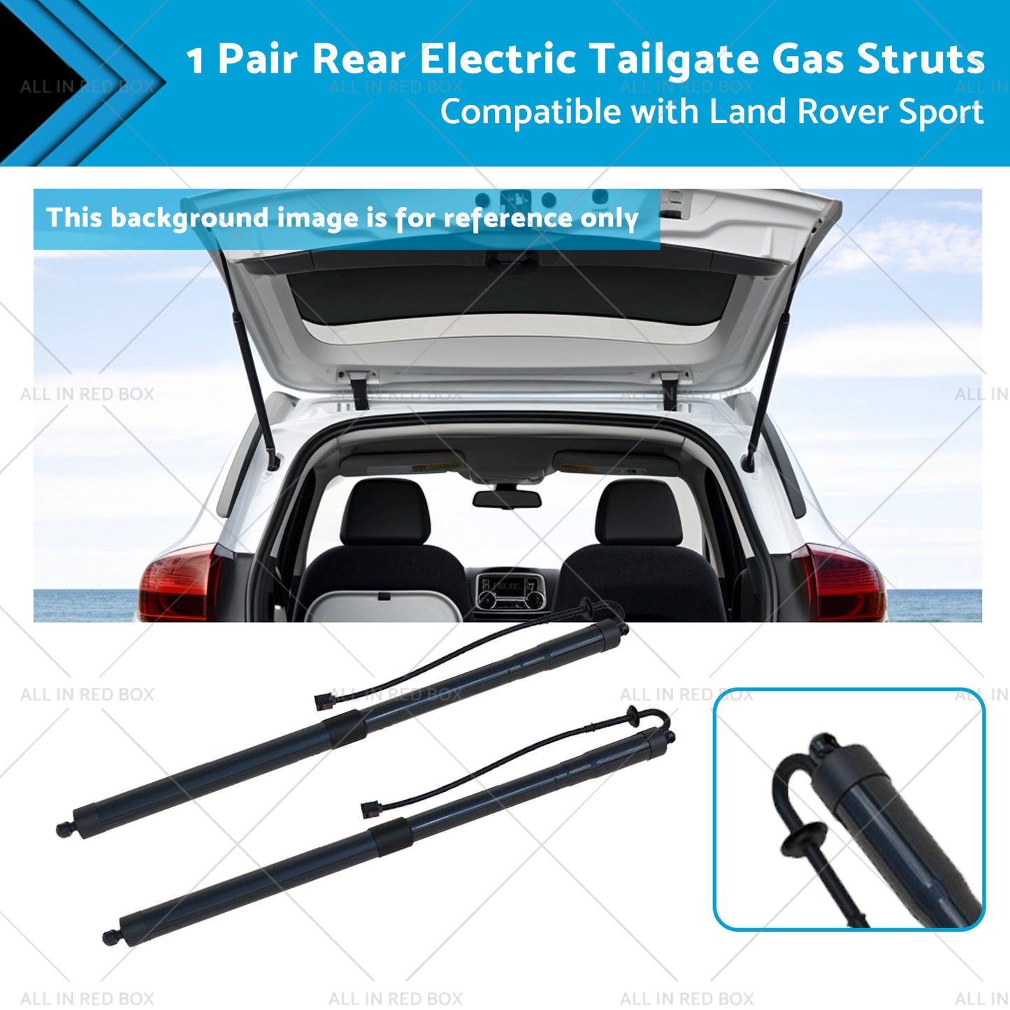 {{ 1 Pair Rear Electric Tailgate Gas Struts LR051443 Suitable for Land Rover Sport }} - Buy Car Parts Online at {{ Kaka Auto Parts }}.