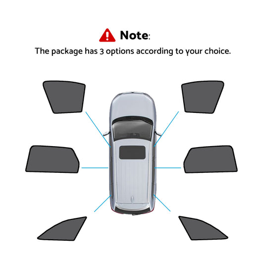 Magnetic Mesh Sun Blind Shades Suitable for Audi A4 Wagon B9 2016+On Front/Rear