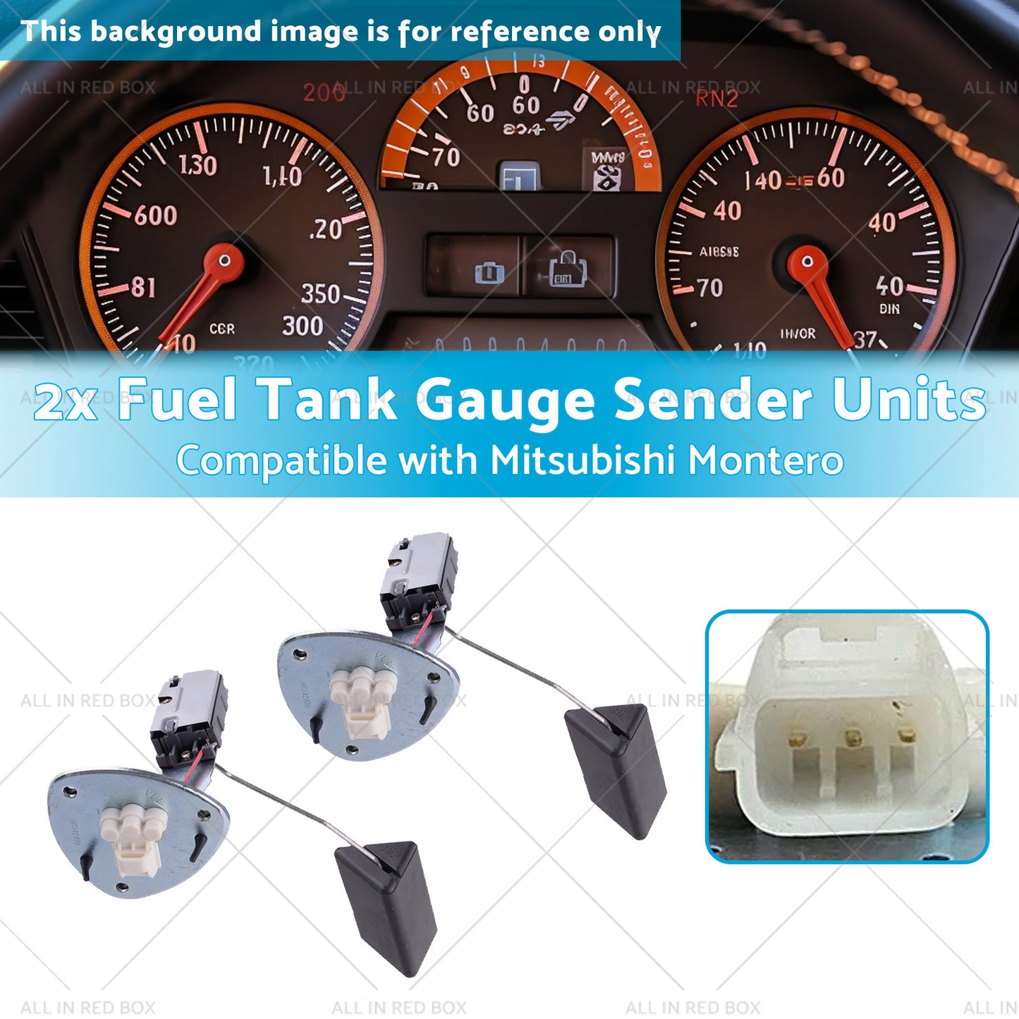 {{ 2x Fuel Tank Gauge Sender Units Suitable for Mitsubishi Montero Pajero V75 00-15 }} - Buy Car Parts Online at {{ Kaka Auto Parts }}.