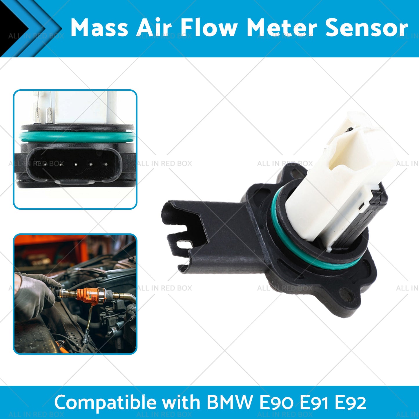 {{ Mass Air Flow Meter Sensor Suitable for BMW E90 E91 E92 523i 525i 323i 325i 520i }} - Buy Car Parts Online at {{ Kaka Auto Parts }}.
