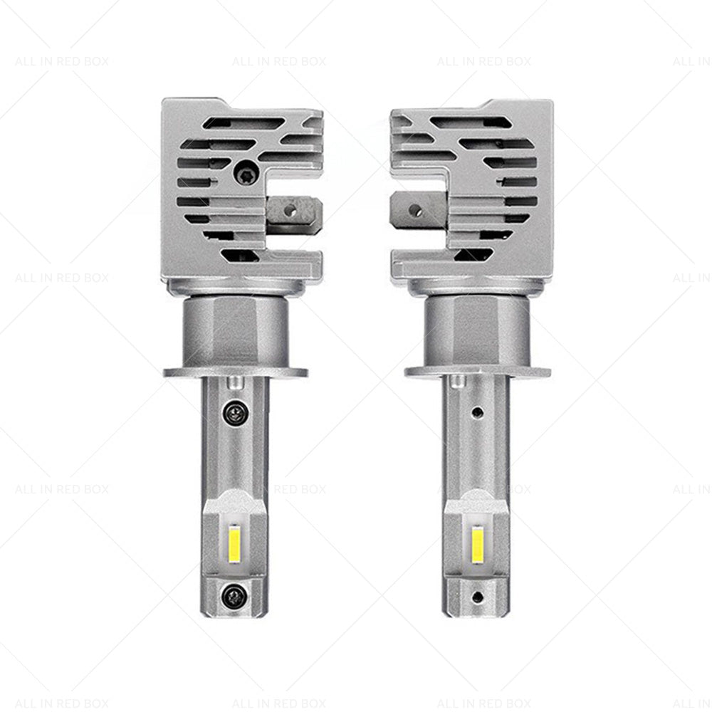 {{ 2X H1 LED Car Head light Conversion Globes Beam Canbus Bulb White 6500K High Low }} - Buy Car Parts Online at {{ Kaka Auto Parts }}.