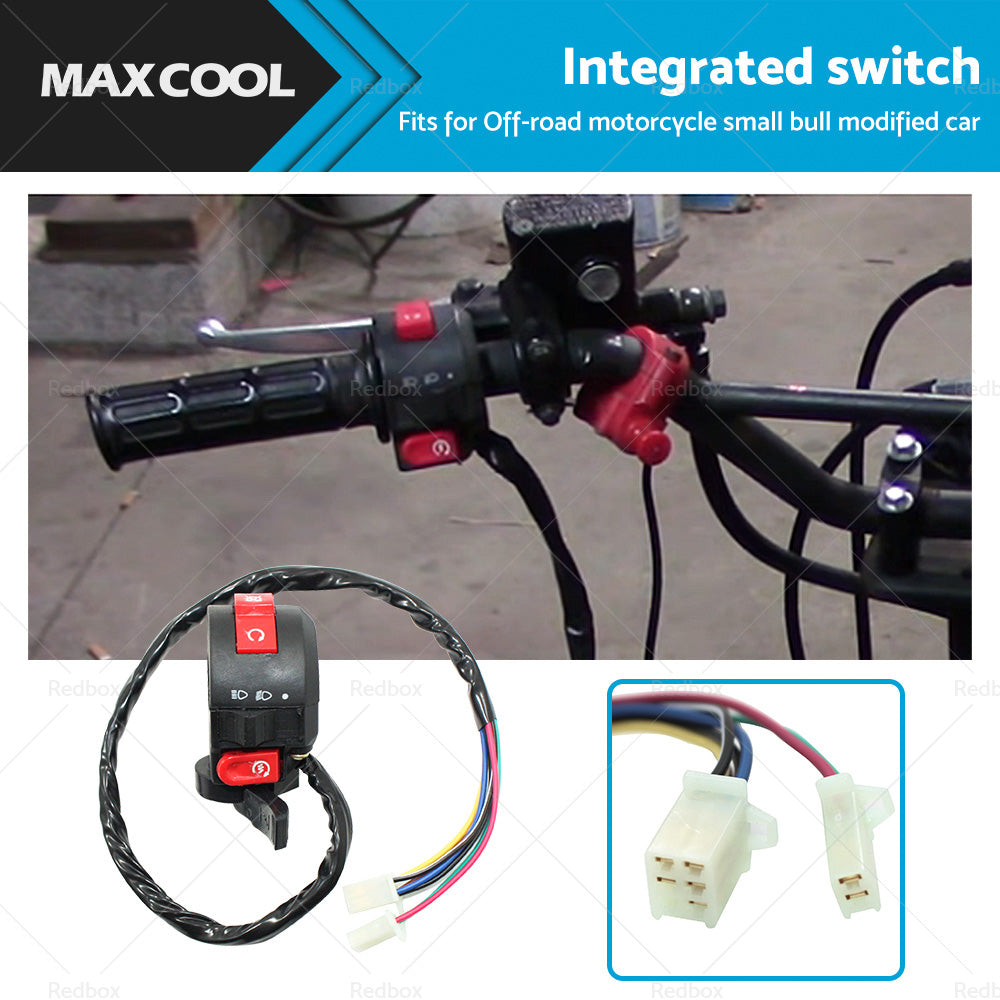 {{ 7 Wire Kill Start Light Switch Button Housing 110cc 125cc PIT Quad Dirt Bike ATV }} - Buy Car Parts Online at {{ Kaka Auto Parts }}.