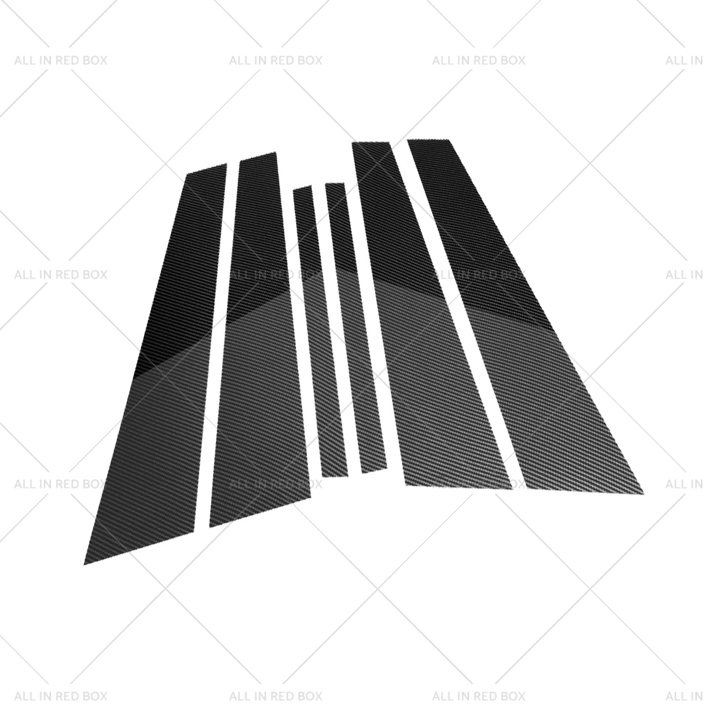 {{ 6x Carbon Fiber Pillar Post Cover Trims Suitable for Infiniti G35 02-13 }} - Buy Car Parts Online at {{ Kaka Auto Parts }}.