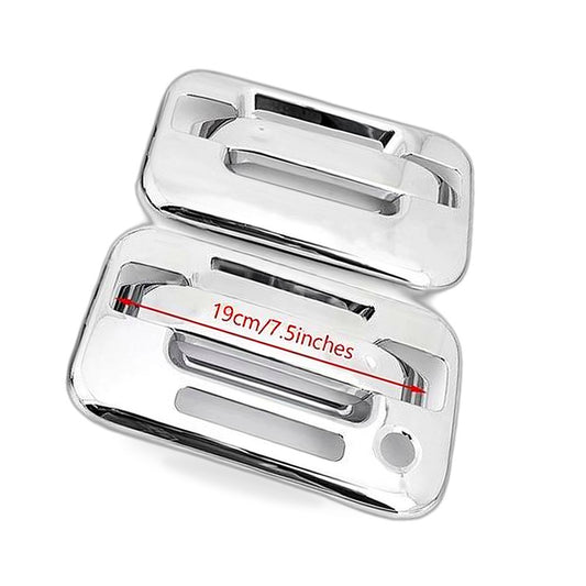 Door Handle Cover Trim Suitable for Ford F-150 Raptor 2009-2015 Chrome Outer