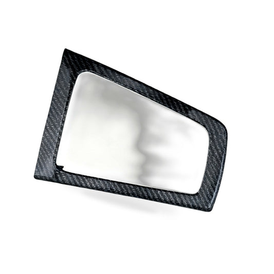 Shift Lever Trim Suitable for Ford Focus 2012-2018 MT Silver Gray Carbon Fiber