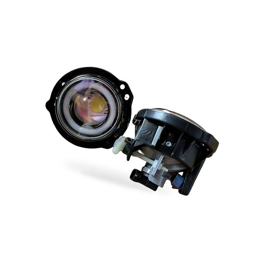 LED Fog Light Angel Eye White Lens Suitable for Toyota Avanza 2012-2019 Daytime