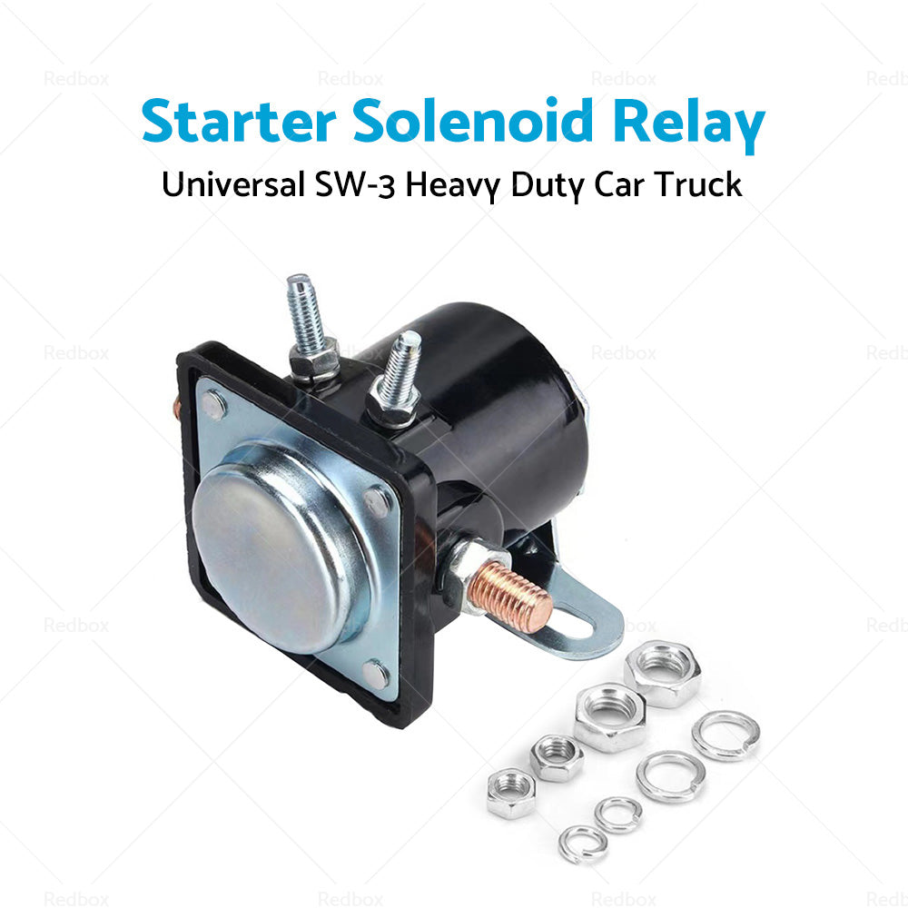 {{ SW-3 H D Car Truck Starter Solenoid Relay 4 Terminal Suitable For Ford 12V }} - Buy Car Parts Online at {{ Kaka Auto Parts }}.