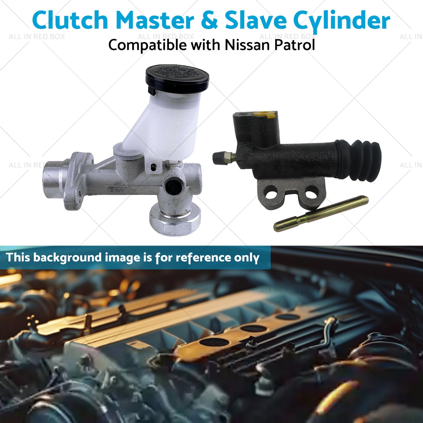 {{ Clutch Slave and Master and Booster Cylinder Suitablefor Nissan Patrol GU Y61 4. 2L }} - Buy Car Parts Online at {{ Kaka Auto Parts }}.