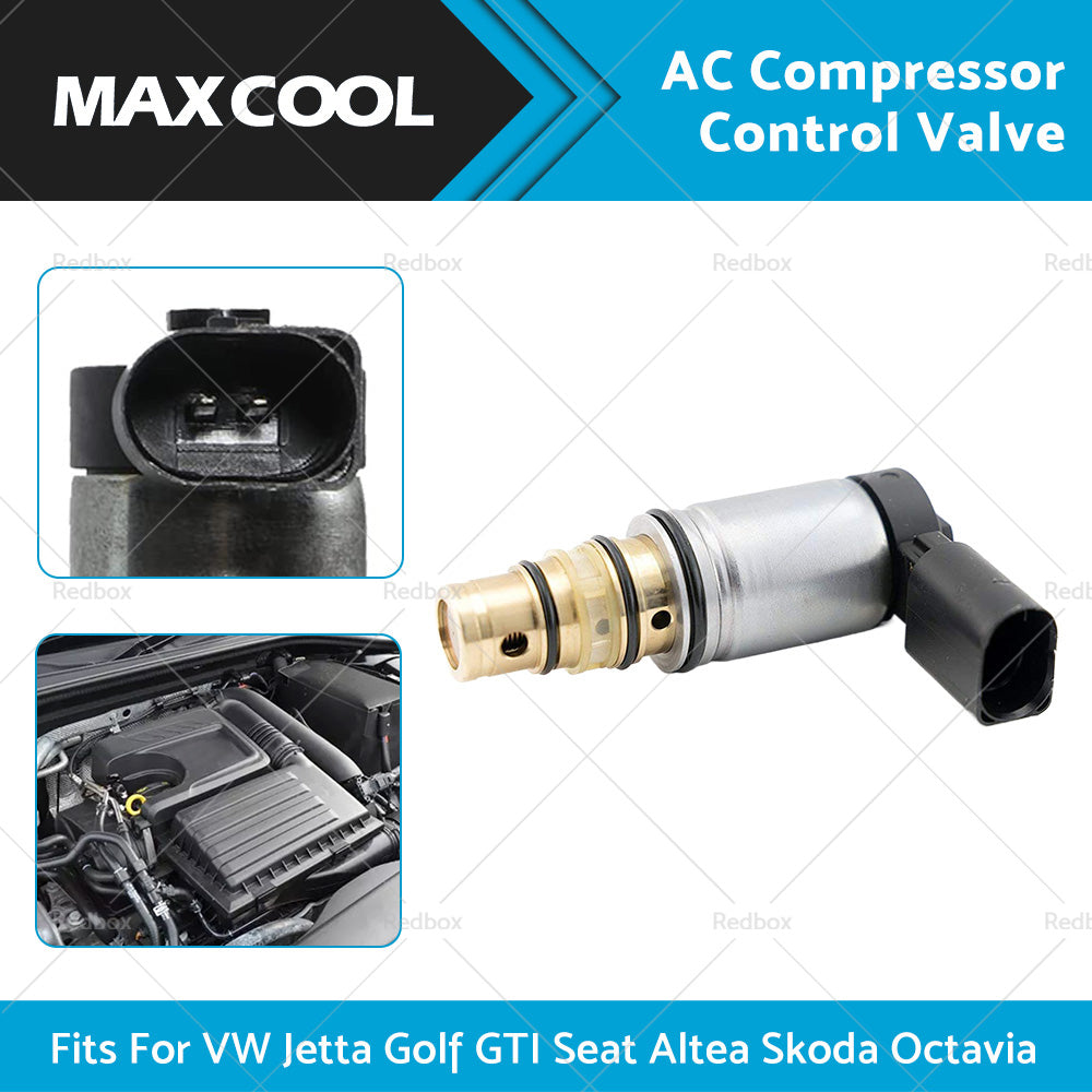 {{ AC Compressor Control Valve For Audi VW Jetta GOLF GTI 1K0820803S PXE16 PXE14 }} - Buy Car Parts Online at {{ Kaka Auto Parts }}.