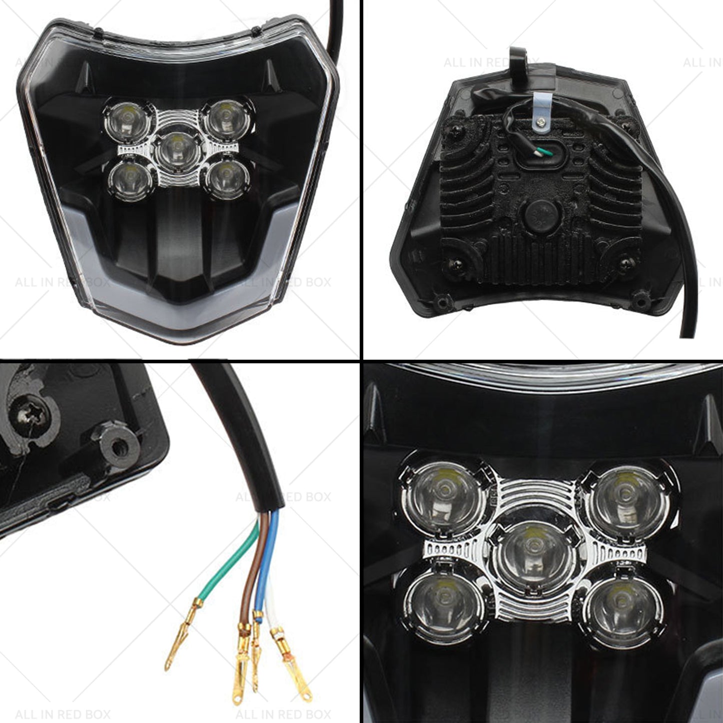 {{ Motorcycle LED Headlight Suitable For XCF SXF EXC KTM XCW 250 300 350 450 500 }} - Buy Car Parts Online at {{ Kaka Auto Parts }}.