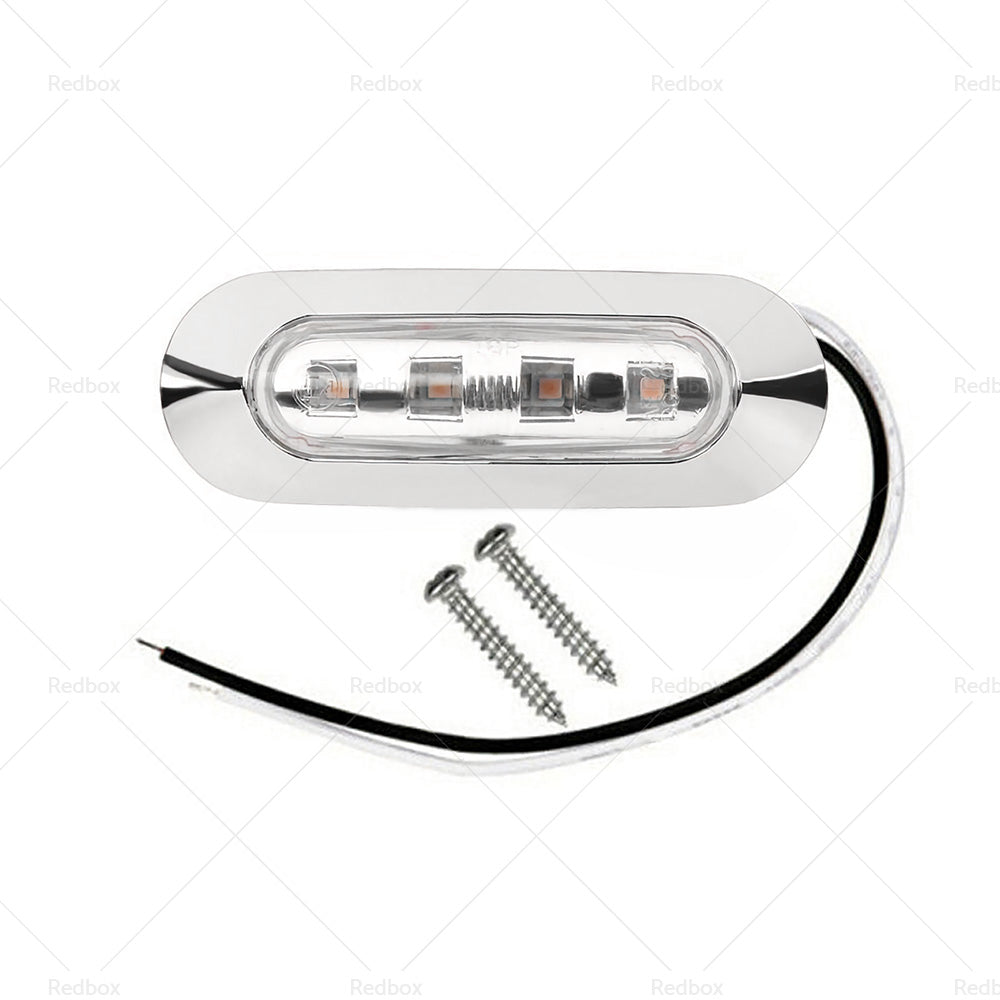 {{ 10x Amber Red Clearance Lights Side Marker Suitable For Truck Trailer Caravan }} - Buy Car Parts Online at {{ Kaka Auto Parts }}.