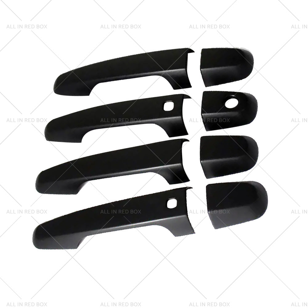 {{ 4PCS Matt Black Door Handle Cover Suitable For Mitsubishi Triton MQ MR 2015-2021 }} - Buy Car Parts Online at {{ Kaka Auto Parts }}.