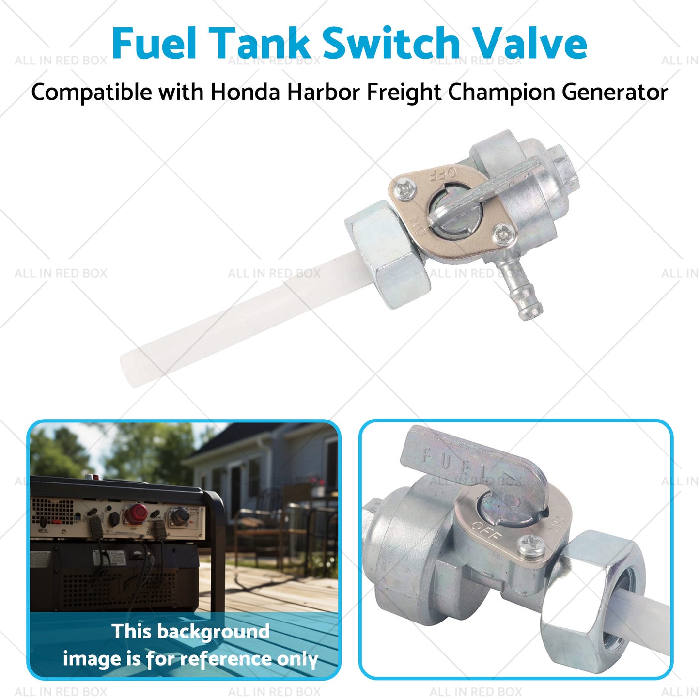 {{ Fuel Tap Tank Switch Valve Petcock For Honda Generator Harbor Freight Champion }} - Buy Car Parts Online at {{ Kaka Auto Parts }}.