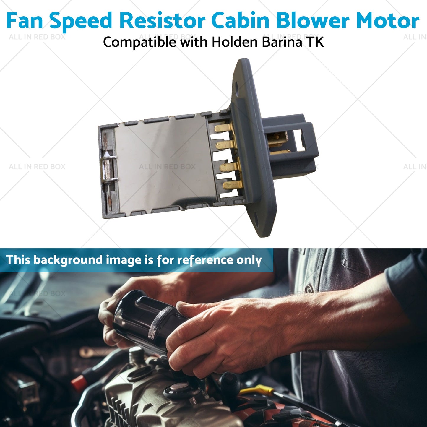 {{ Fan Speed Resistor Cabin Blower Motor Suitable For Holden Barina TK 96435889 }} - Buy Car Parts Online at {{ Kaka Auto Parts }}.