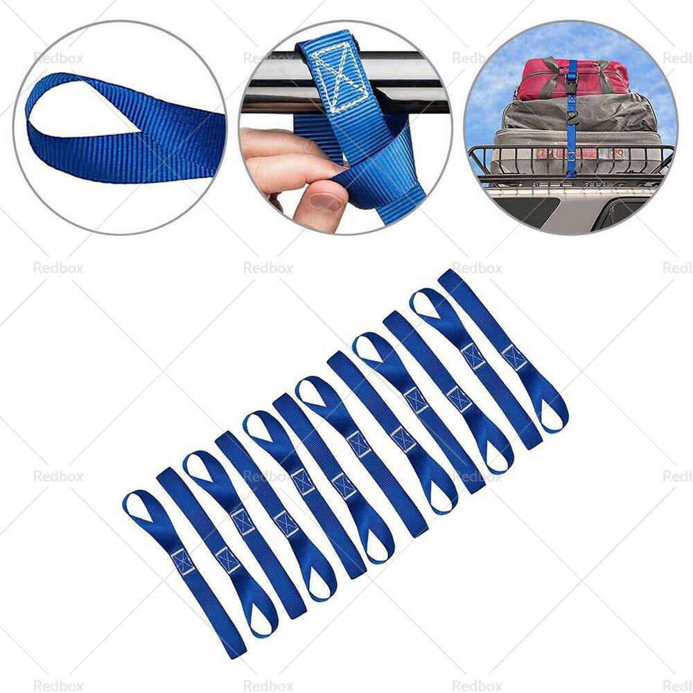 {{ 12PCS Soft Loop Tie Down Strap Lashing Strap for Motorcycle Dirt Bike Heavy Duty }} - Buy Car Parts Online at {{ Kaka Auto Parts }}.