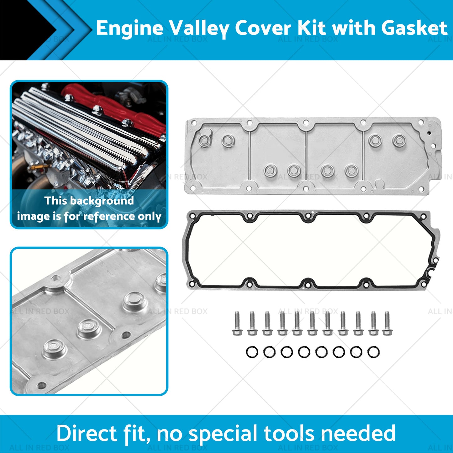 {{ Engine Valley Cover Kit w/Gasket Suitable For GMC Silverado SUV LS2 07-13 }} - Buy Car Parts Online at {{ Kaka Auto Parts }}.