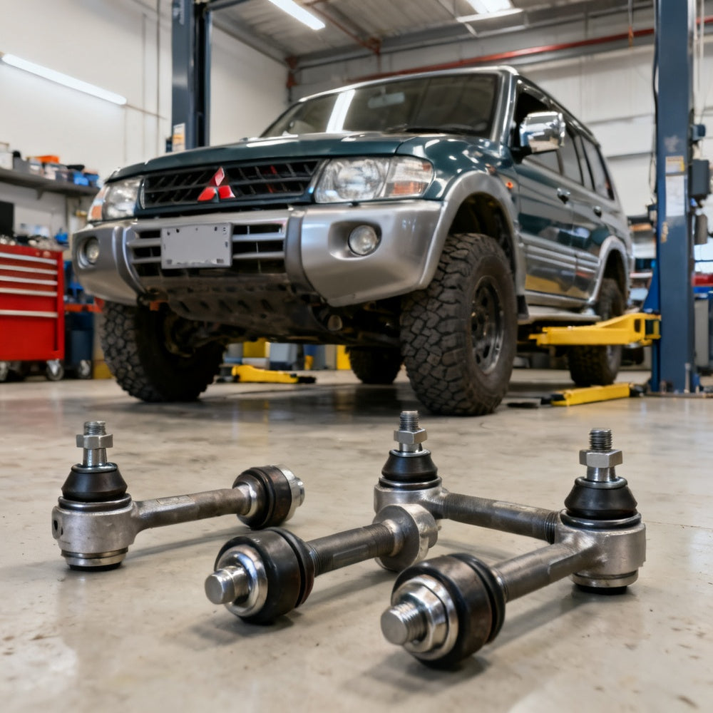 Upper & Lower Ball Joint Kit 4x Suitable For Mitsubishi Pajero NH/NJ/NK/NL 1991-2000