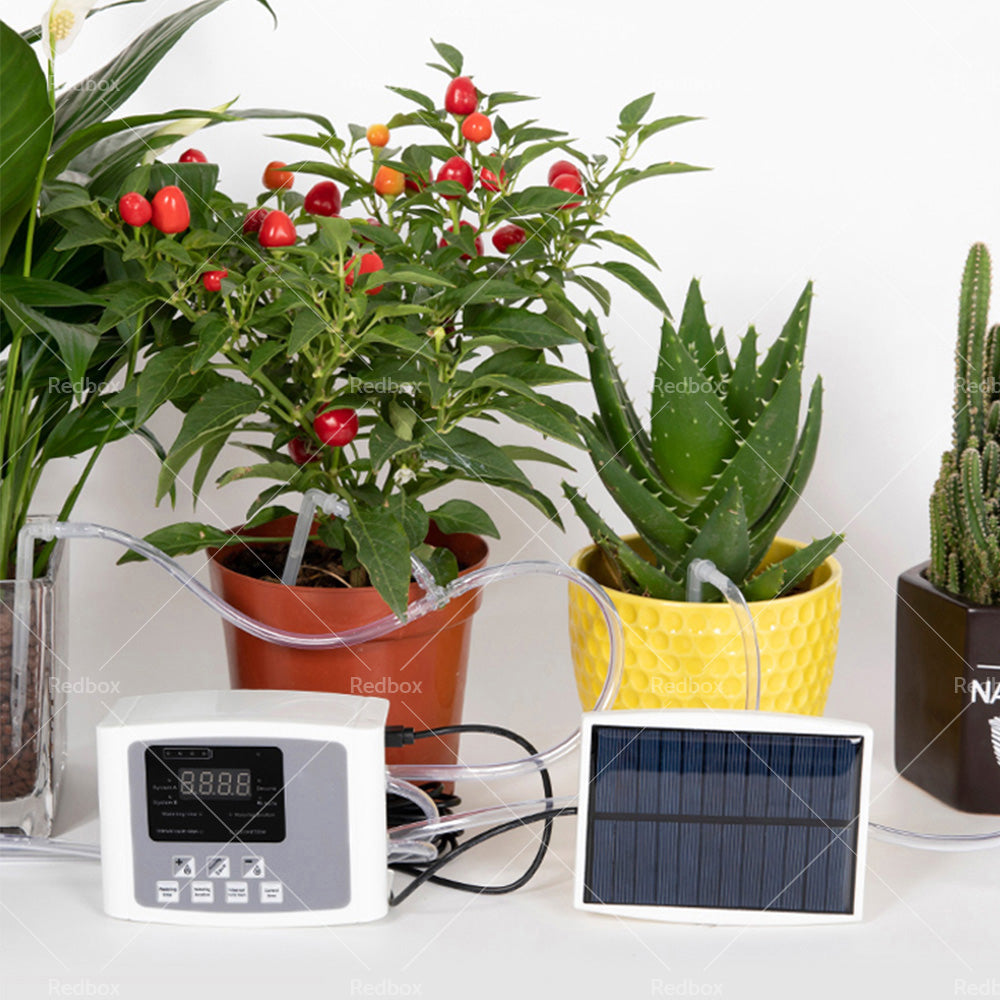 {{ Smart Drip Self Watering System Irrigation Timer kit 10M Solar Power Plant Auto }} - Buy Car Parts Online at {{ Kaka Auto Parts }}.