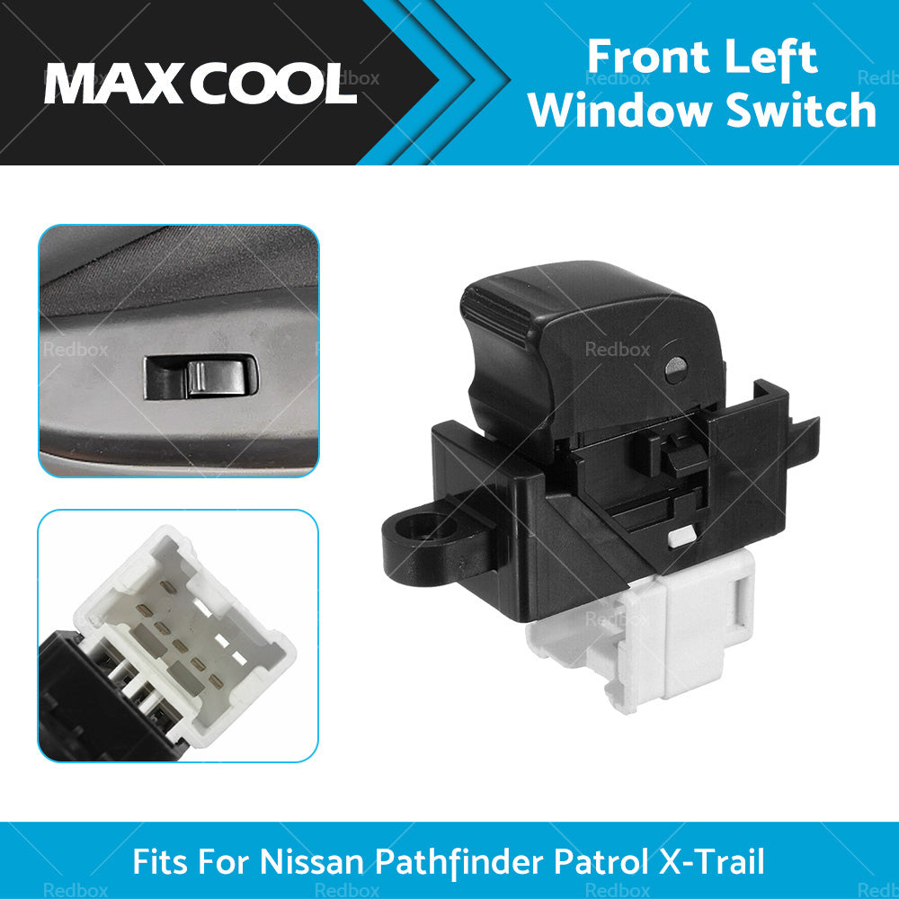{{ Front Left Window Switch Fits For Nissan Pathfinder Patrol X-Trail 25411-0V000 }} - Buy Car Parts Online at {{ Kaka Auto Parts }}.