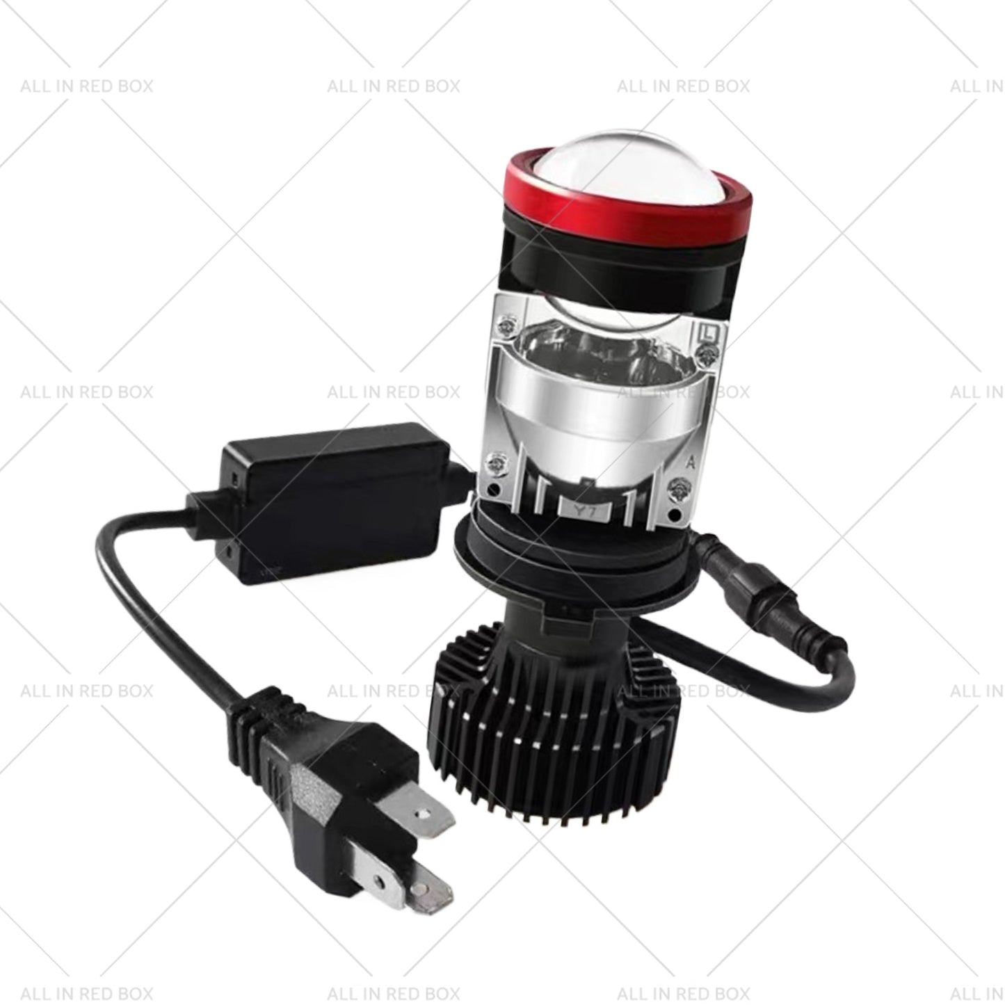 {{ 2x Led Car Lamps H4 Y7D Bi Led Mini Lenses 6000K }} - Buy Car Parts Online at {{ Kaka Auto Parts }}.