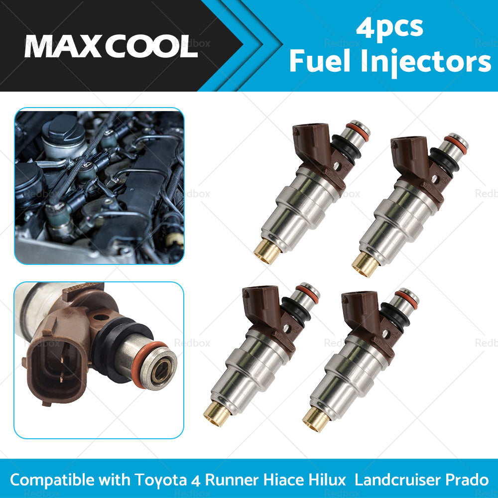 {{ 4PCS 23250-75050 FUEL INJECTORS Suitable FOR TOYOTA HILUX RZN 3RZFE 2. 7L 4 CYL }} - Buy Car Parts Online at {{ Kaka Auto Parts }}.