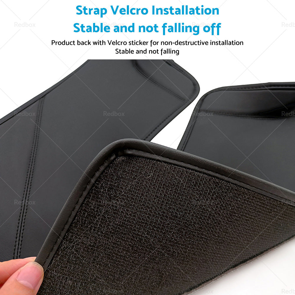 {{ 2PCS PU Rear Door Sill Protector Cover Pad Suitable for Tesla Model Y 2020-2022 }} - Buy Car Parts Online at {{ Kaka Auto Parts }}.