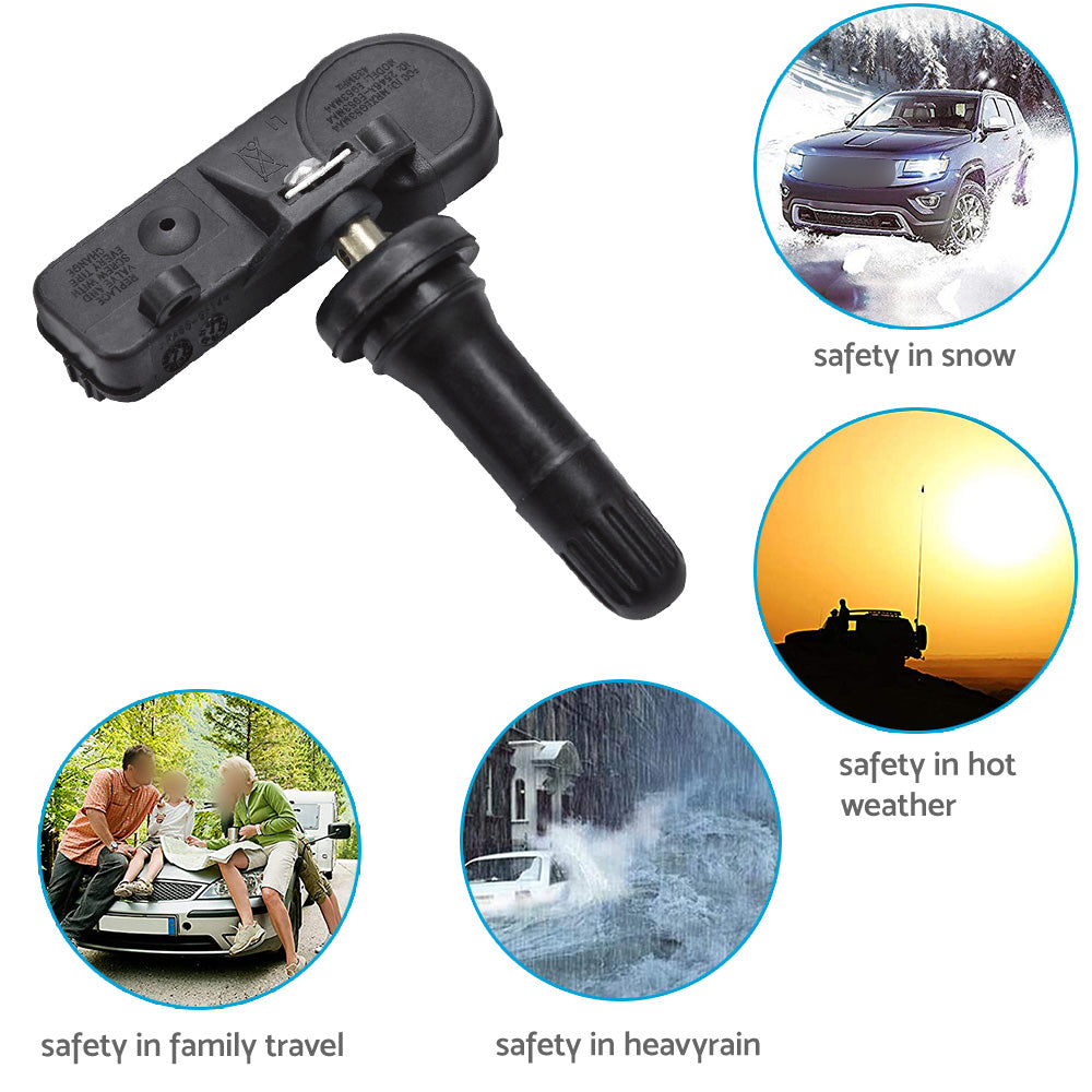 {{ 4PCS Tyre Pressure Sensor Suitable For Jeep Grand Cherokee Wrangler 56029398AA }} - Buy Car Parts Online at {{ Kaka Auto Parts }}.