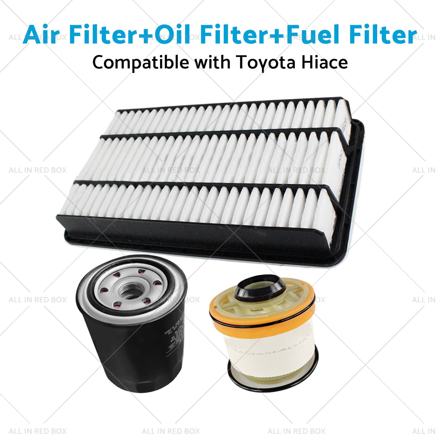 {{ AirOilFuel Filter Kit Suitable for Toyota Hiace 3. 0L Turbo Diesel 3pcs }} - Buy Car Parts Online at {{ Kaka Auto Parts }}.