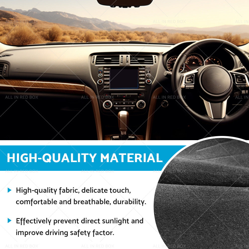 {{ Black Non-Slip Dash Mat Cover Suitable For Subaru Outback Wagon GEN 5 2015-2020 }} - Buy Car Parts Online at {{ Kaka Auto Parts }}.