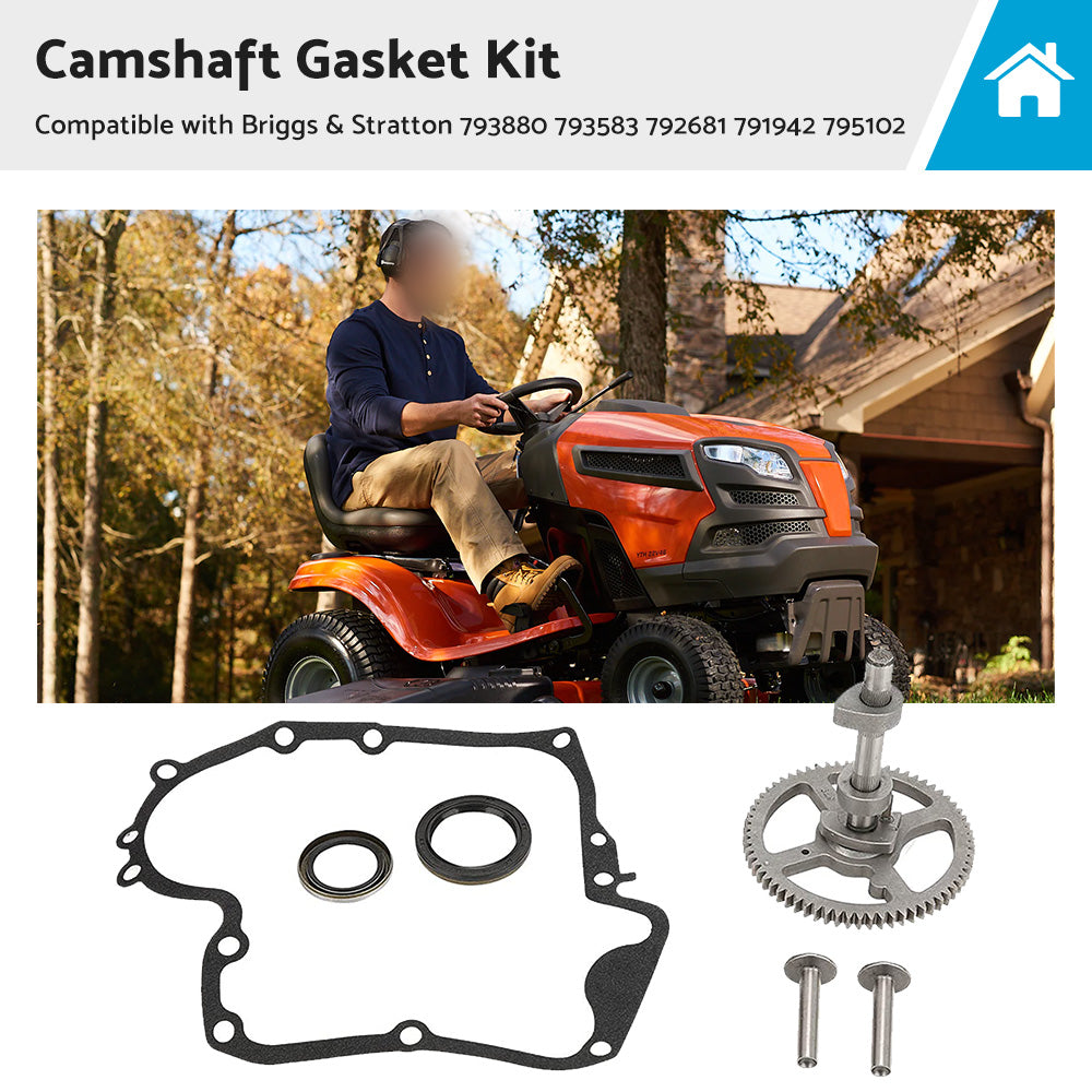 {{ Camshaft Gasket Kit Fit For Briggs and Stratton 793880 793583 792681 791942 795102 }} - Buy Car Parts Online at {{ Kaka Auto Parts }}.