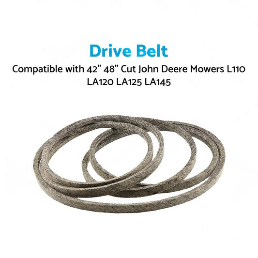 Drive Belt Suitable For 42 inch 48 inch Cut John Deere Mowers L110 LA120 LA125 LA145