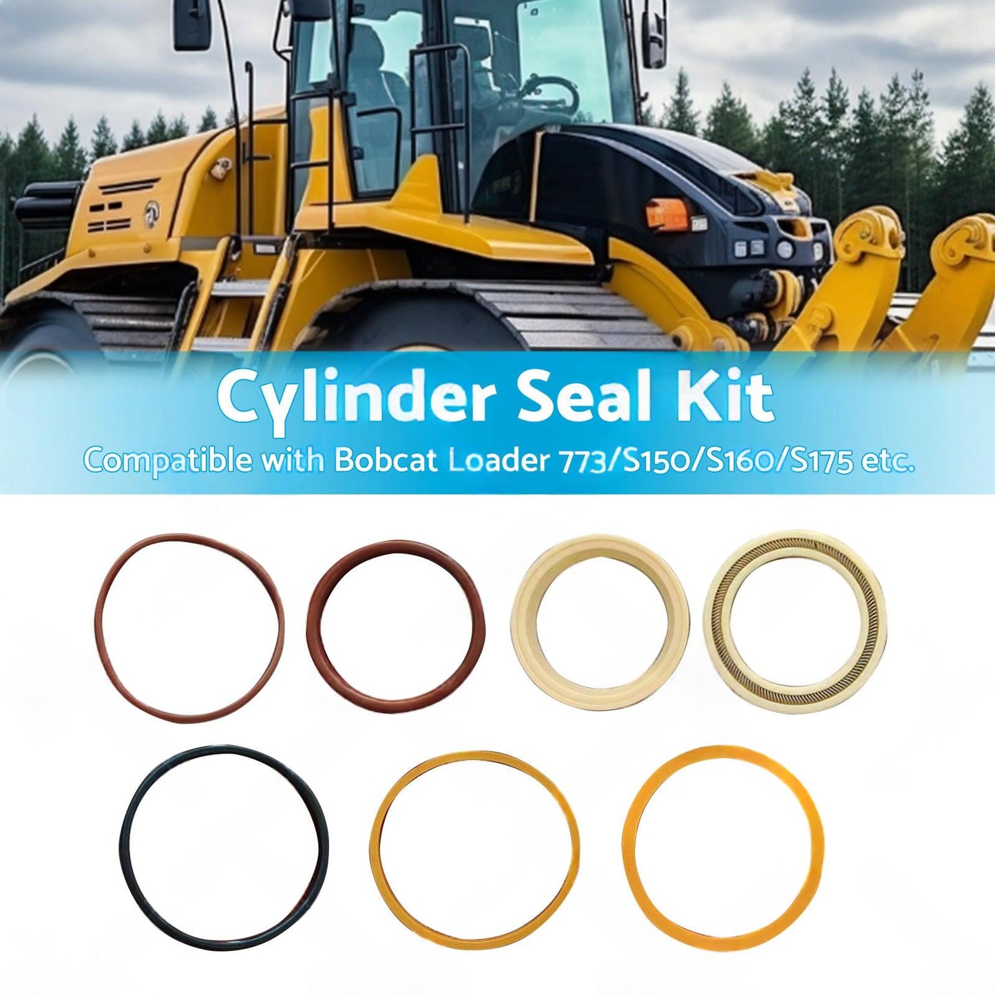 6806330 Tilt Cylinder Seal Kit For Bobcat S160 S150 S175 S185 S205 773 T180 T190