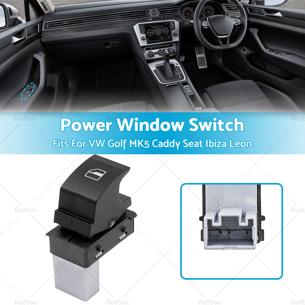 {{ Electric Power Window Switch Passenger Side For VW Golf MK5 Caddy Passat Amarok }} - Buy Car Parts Online at {{ Kaka Auto Parts }}.
