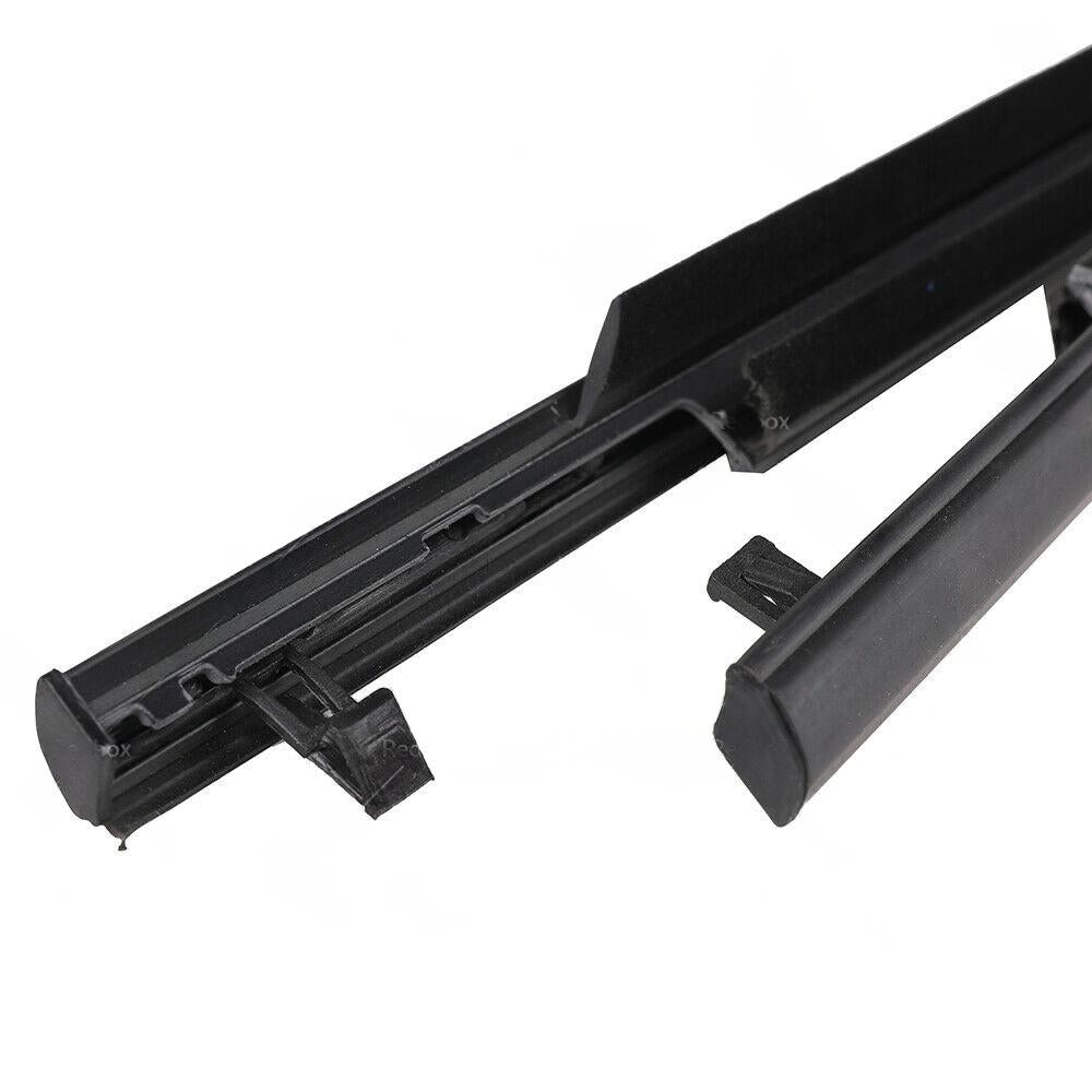 4x Door Glass Seal Weatherstrip Suitable For Toyota Landcruiser Prado 120 Series