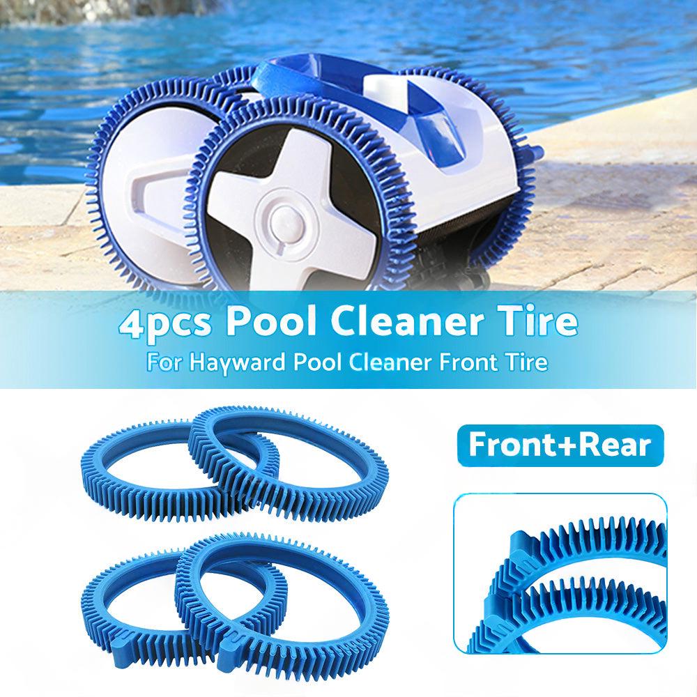 4pcs Front Tire Standard Back Tyres For Pool Cleaner or Hayward Aquanaught