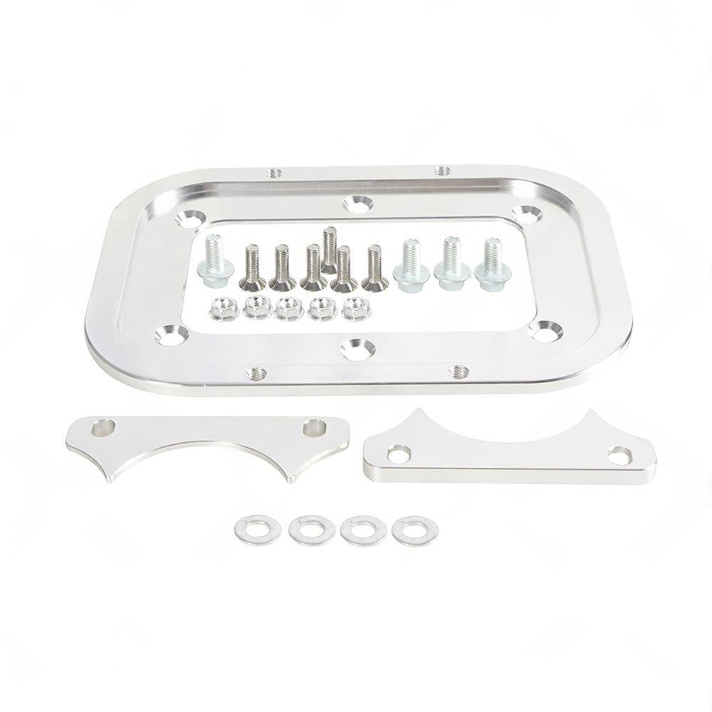 Billet Aluminum Battery Relocation Tray Hold Down Mount For 34 or 78 Optima Battery