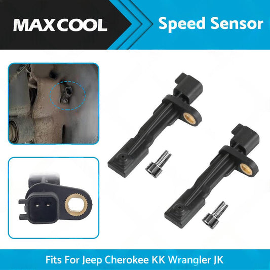 2x Rear ABS Speed Sensor 52125003AB Fits For Jeep Cherokee KK Wrangler JK 2. 8L