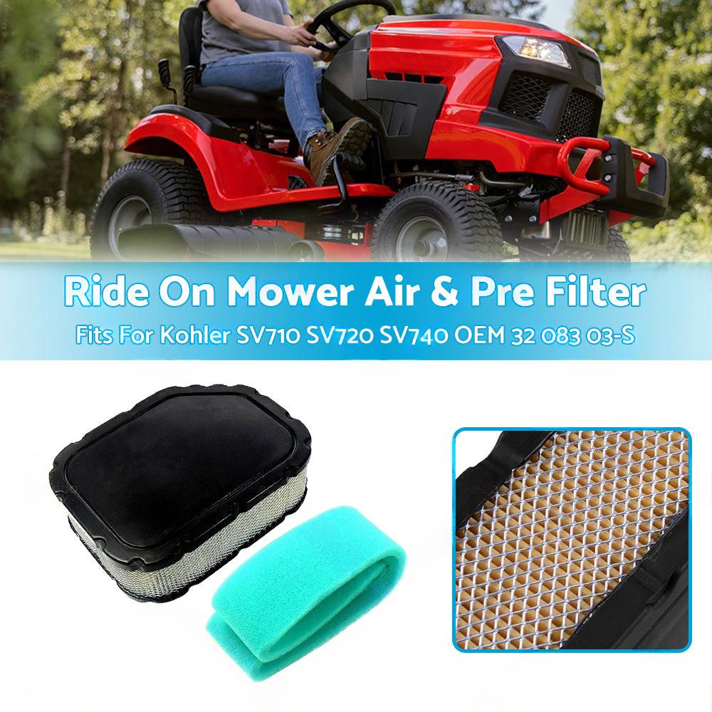 Ride On Mower Air and Pre Filter For Kohler SV710 SV720 SV740 32 083 03-S