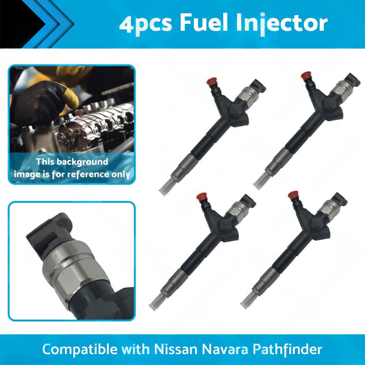 4x 095000-5650 Diesel Injector Suitable for Nissan Navara Pathfinder 095000-5655