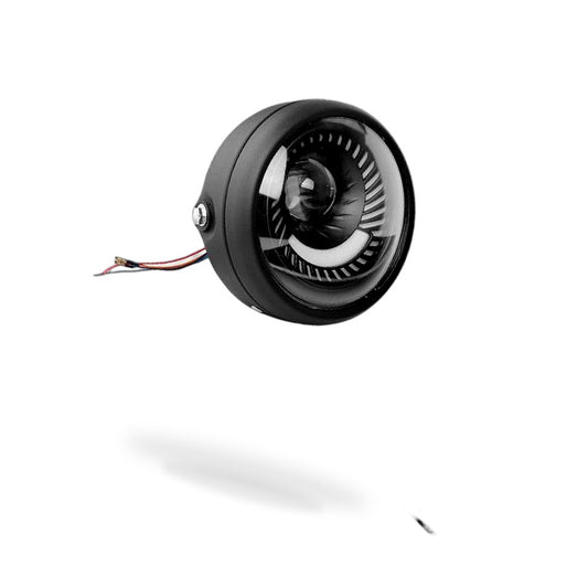 6.5-inch Motorcycle LED Headlight DRL Hi/Lo Suitable for Cafe Racer