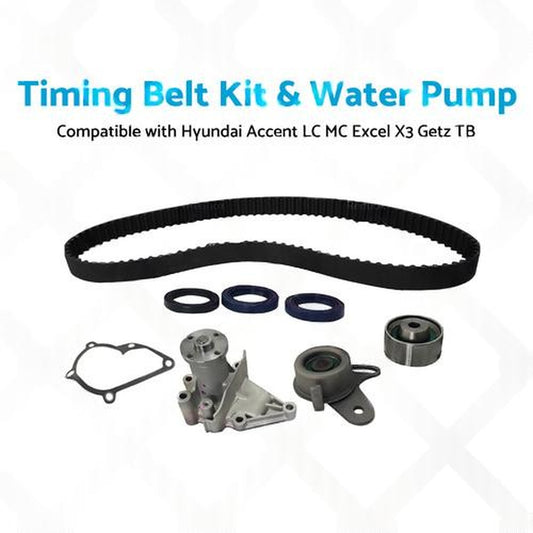 Timing Belt Kit & Water Pump Suitable for Hyundai Accent LC 1.5L
