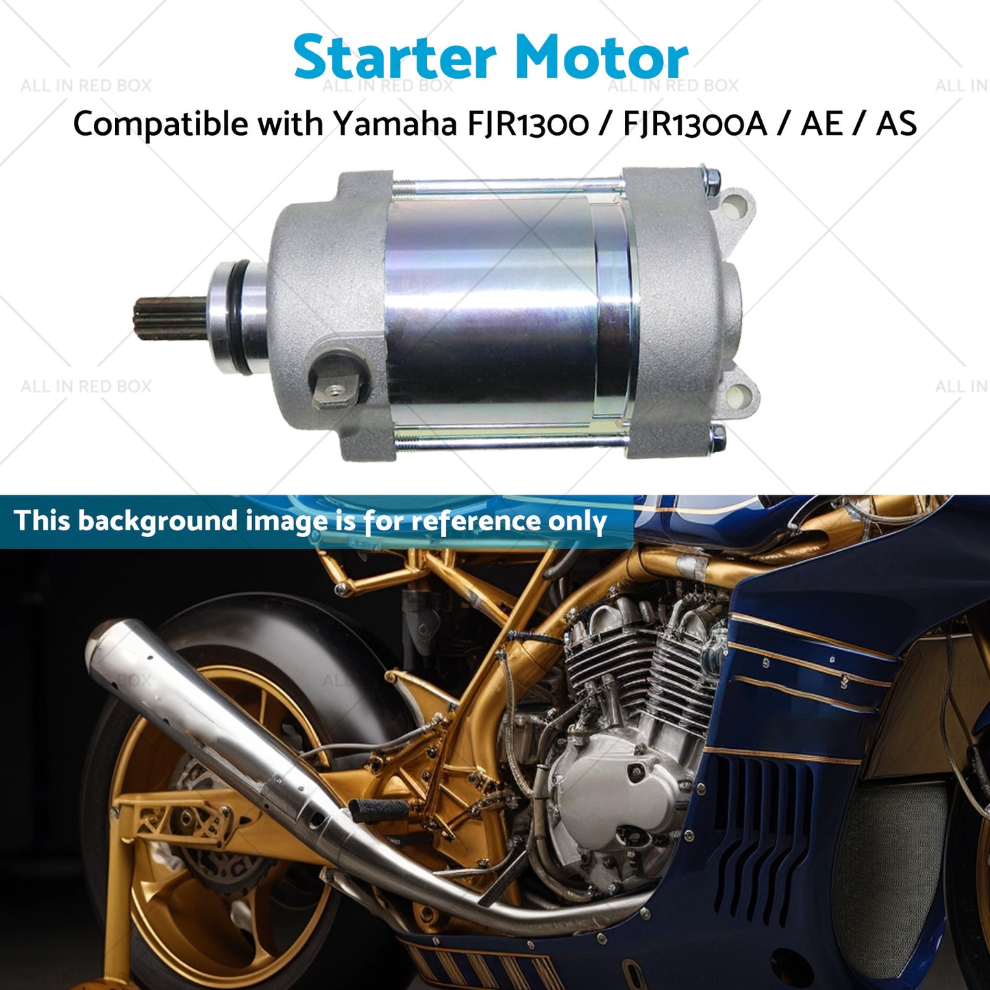 {{ Engine Starter Motor Suitable For Yamaha FJR1300 FJR1300A AE AS 1298cc }} - Buy Car Parts Online at {{ Kaka Auto Parts }}.