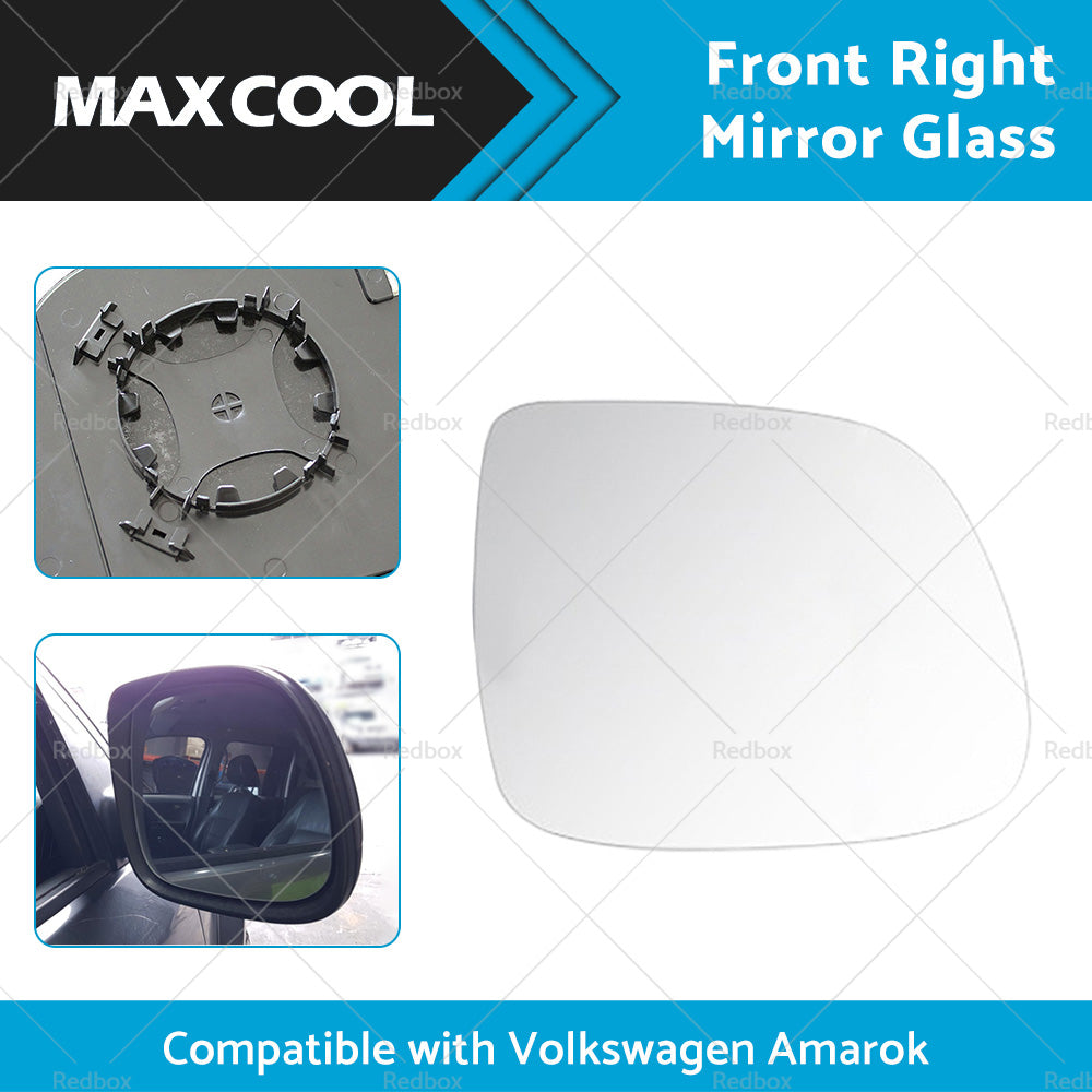 {{ Suitable For VW AMAROK 2010-2018 Right Side Mirror Glass With Heated Convex Base }} - Buy Car Parts Online at {{ Kaka Auto Parts }}.