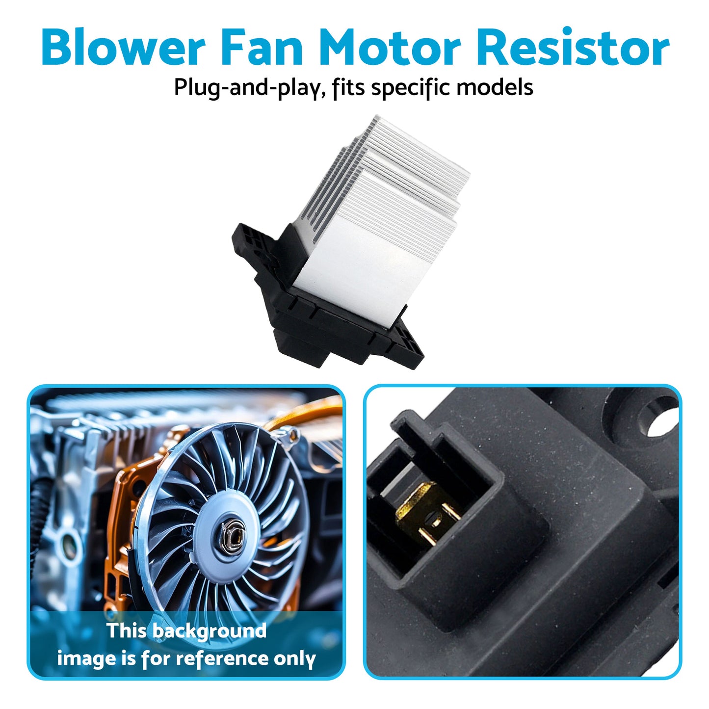 {{ Blower Motor Resistor Controller Suitable For Nissan Hyundai I30 FD 97235-1E000 }} - Buy Car Parts Online at {{ Kaka Auto Parts }}.