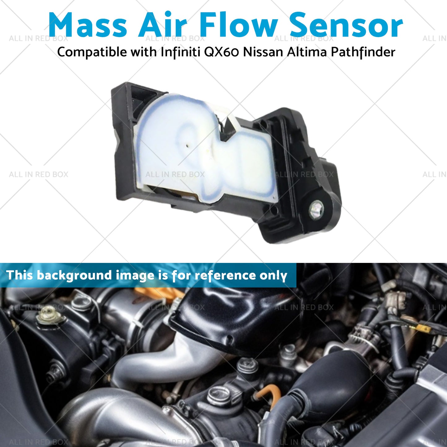 {{ MAF Mass Air Flow Sensor 22680-5RB0A Suitable for Nissan Altima Infiniti QX60 }} - Buy Car Parts Online at {{ Kaka Auto Parts }}.