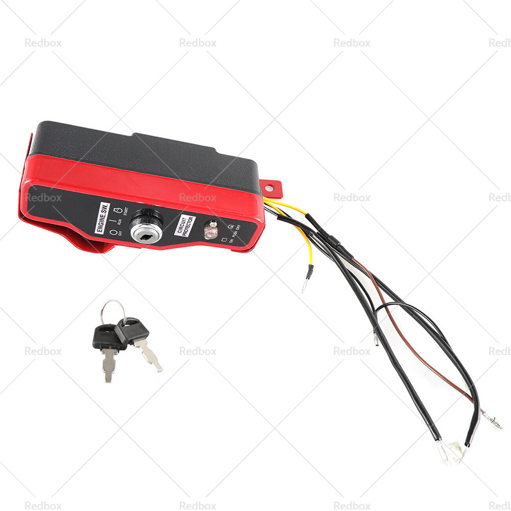 {{ Ignition Switch Key Panel Electric Start for Honda GX340 11HP GX390 13HP Engine }} - Buy Car Parts Online at {{ Kaka Auto Parts }}.