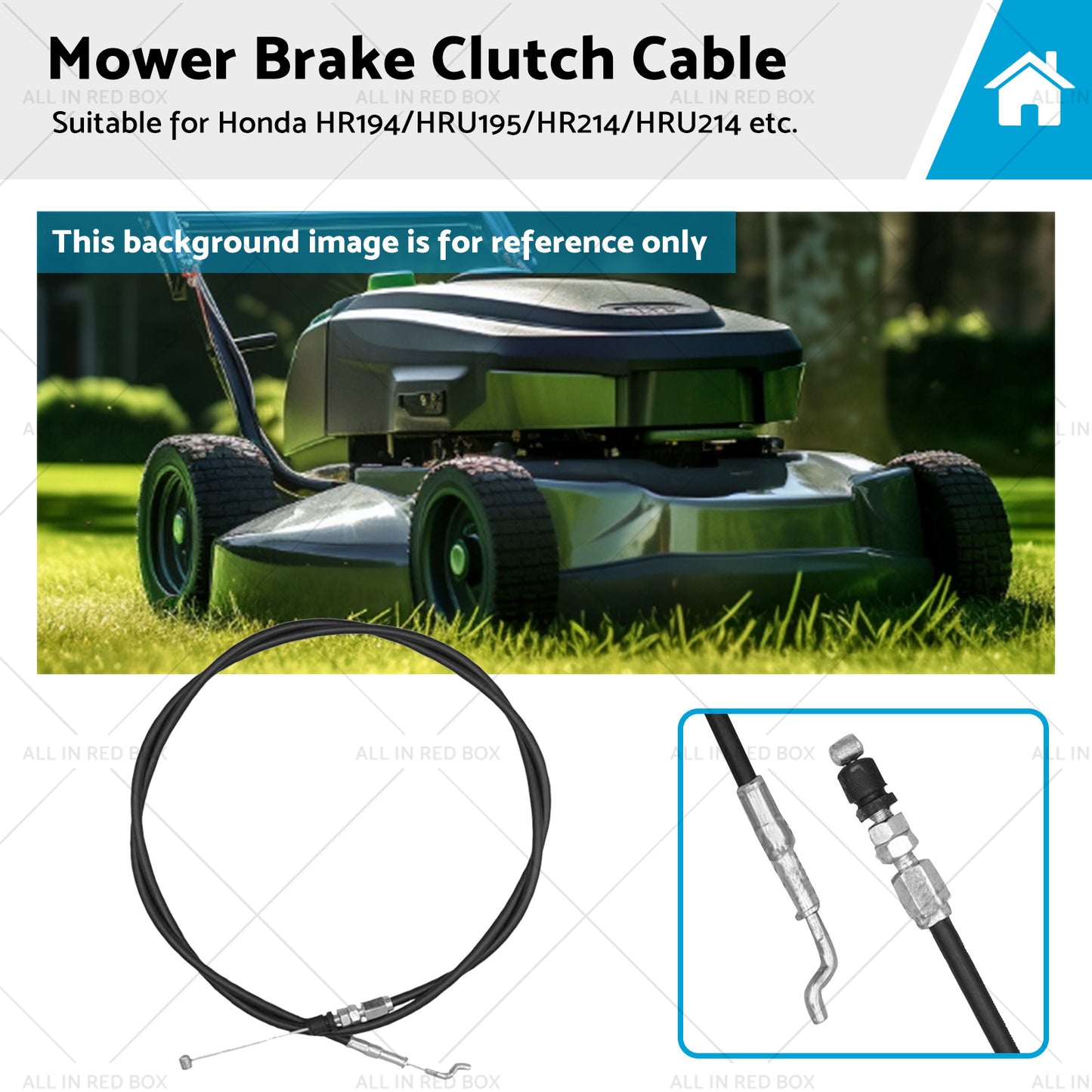 {{ Self Propelled Mower Blade Brake Clutch Cable For Honda HRU216K2 HRU216M1 }} - Buy Car Parts Online at {{ Kaka Auto Parts }}.
