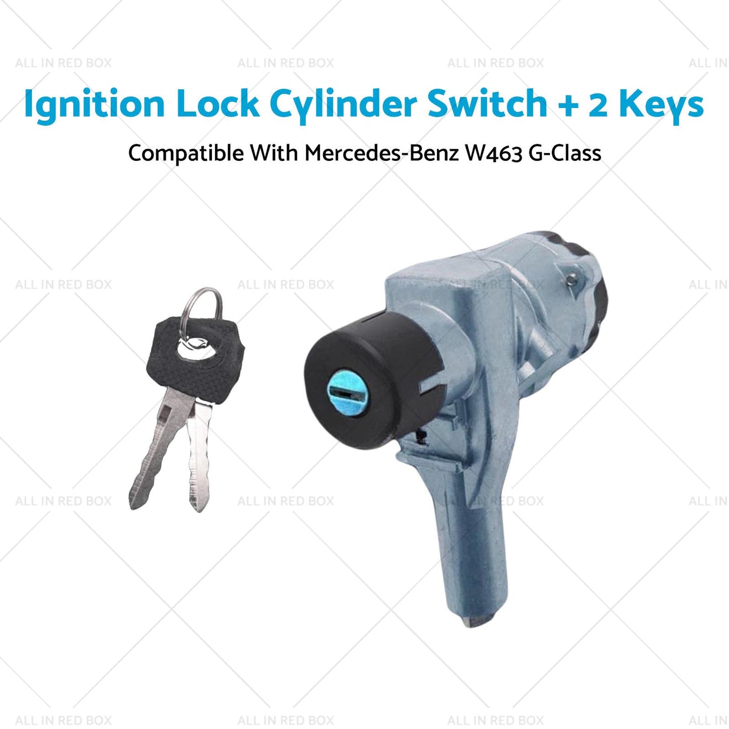 {{ Ignition Lock Cylinder Switch + 2Keys Suitable For Benz W463 G-Class 0014621630 }} - Buy Car Parts Online at {{ Kaka Auto Parts }}.