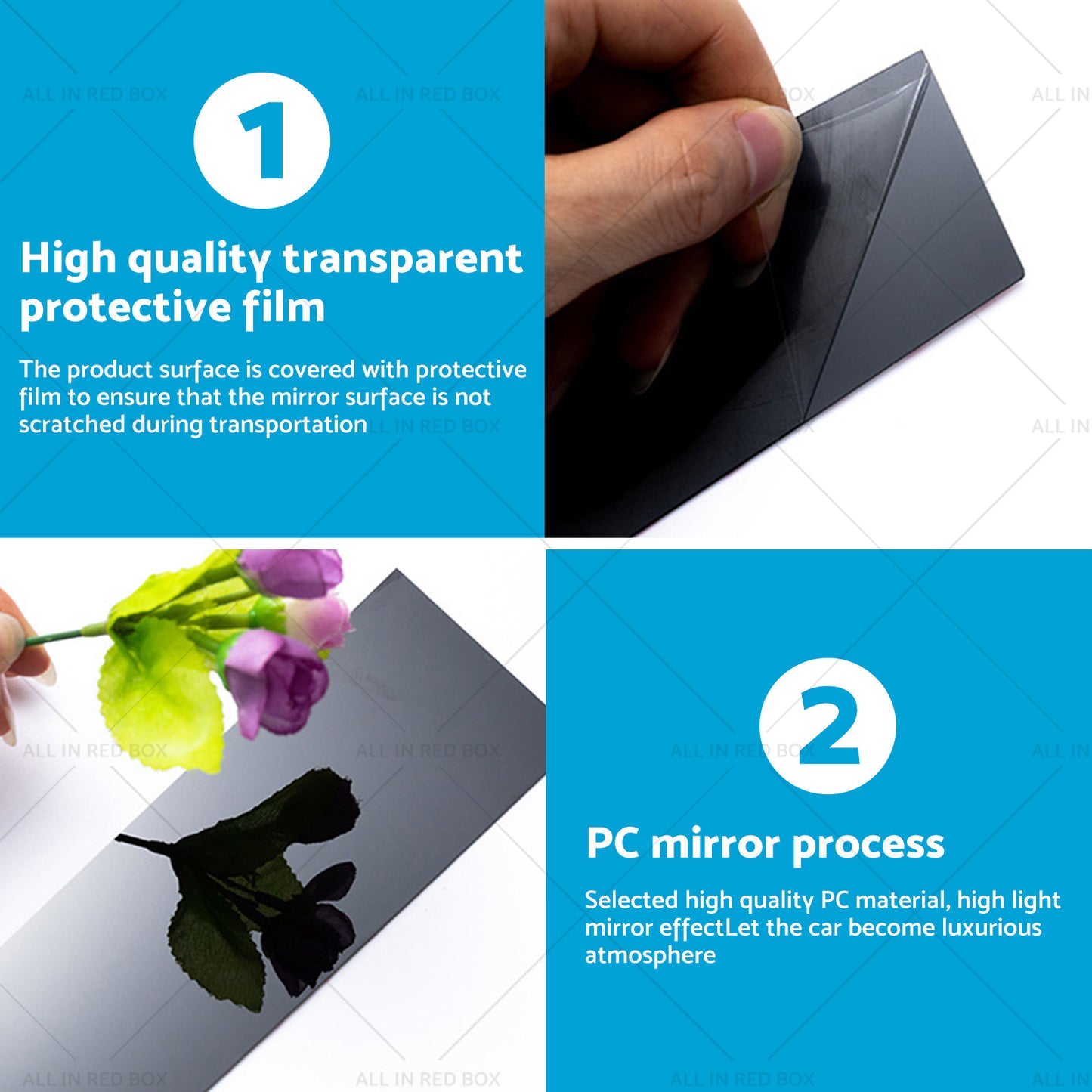{{ 6PCS Black Window Trim Covers Suitable for 07-11 Honda CRV 2. 4L }} - Buy Car Parts Online at {{ Kaka Auto Parts }}.